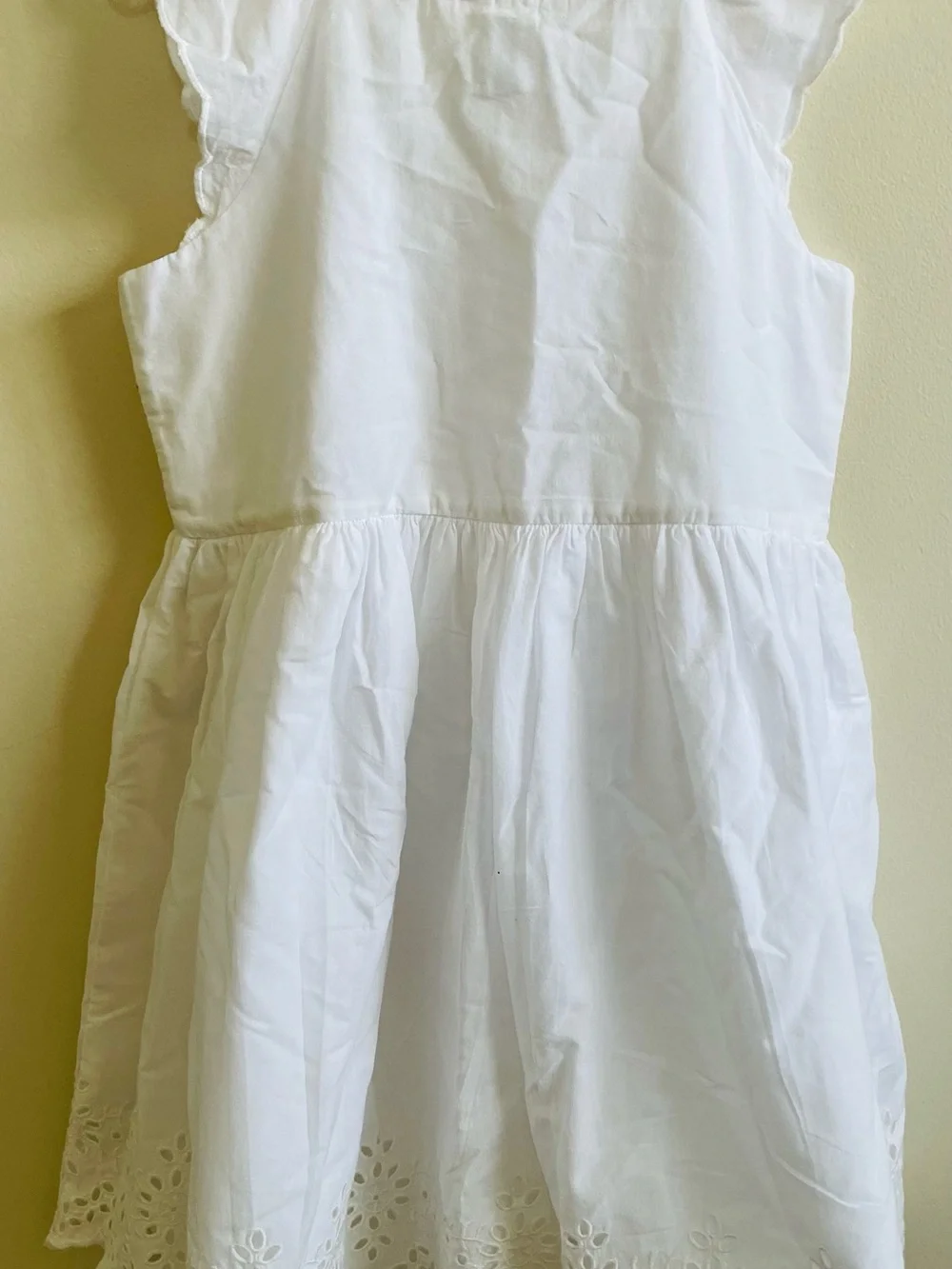 Baby Gap White Eyelet Sundress  Sz 5